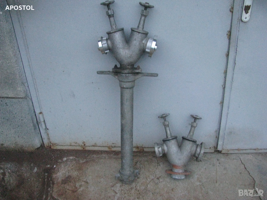 водовземателна стойка двойна, снимка 1