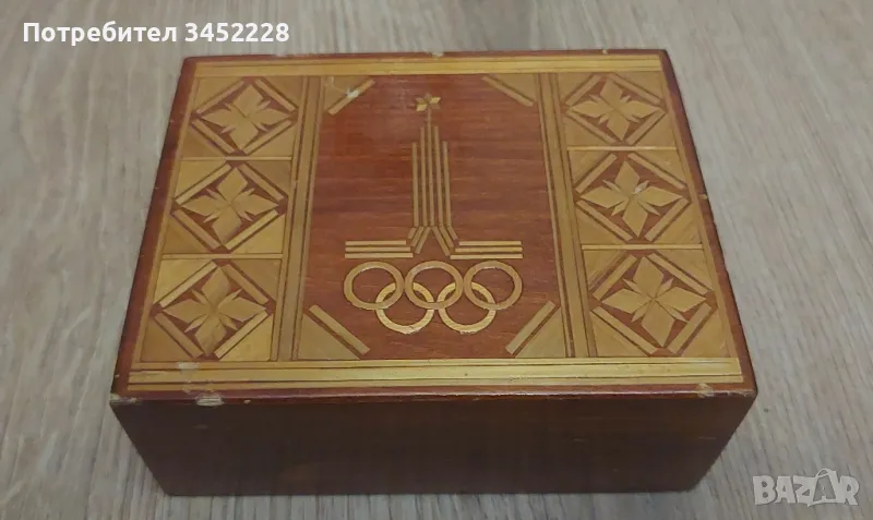 кутия дървена за колекционери , снимка 1