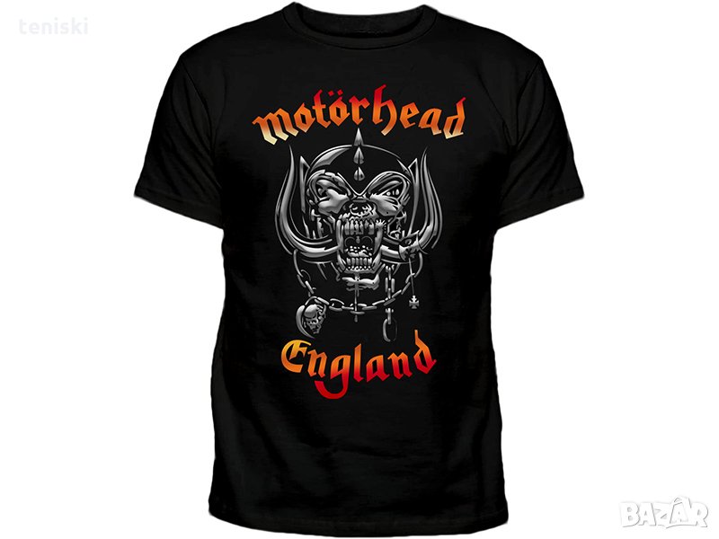 Рок тениски Motorhead 3 модела Всички размери, снимка 1