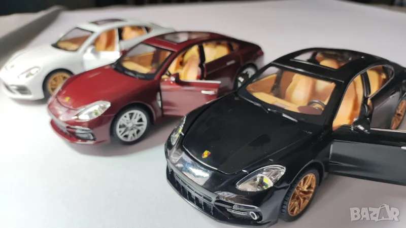 Метални колички Порше Панамера (Porche Panamera), мащаб 1:24, снимка 1