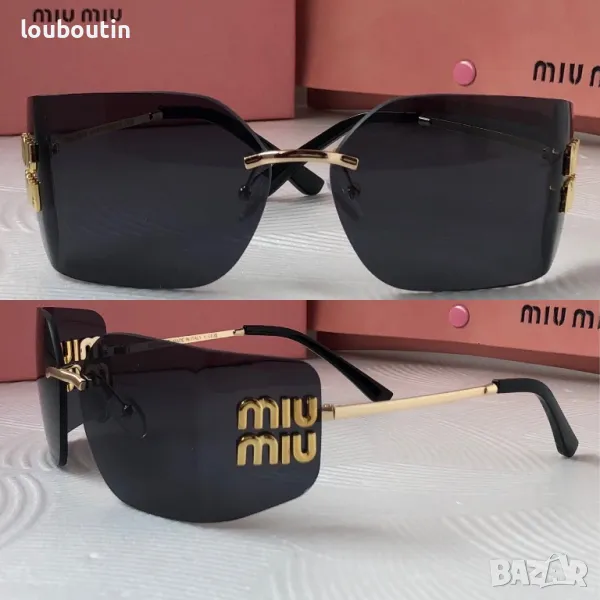 Miu 2025 дамски слънчеви очила 2 цвята, снимка 1