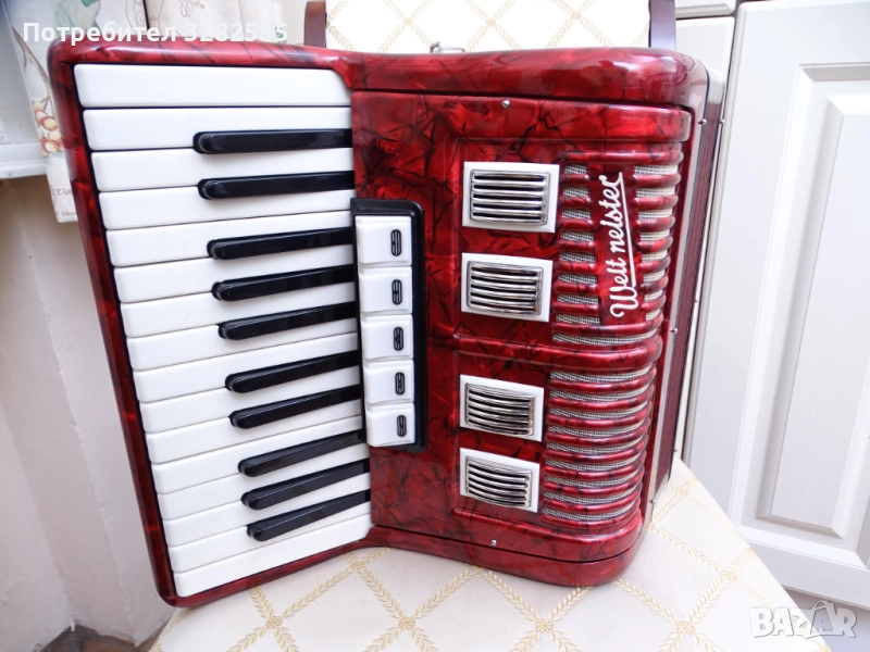 Акордеон Велтмайстер 40 баса, снимка 1