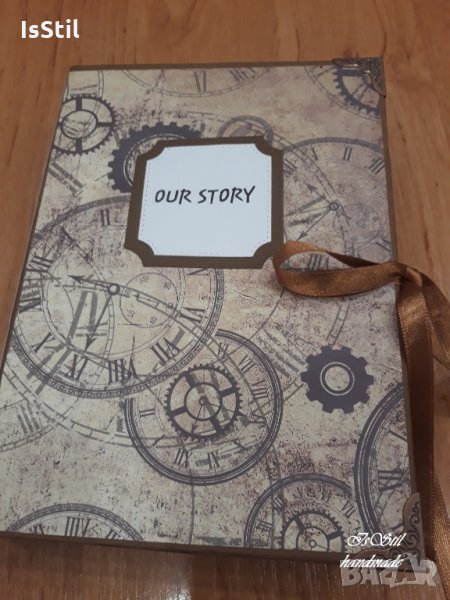 Албум за снимки Нашата история, подарък за мъж, причини да те обичам, албум за мъж, снимка 1