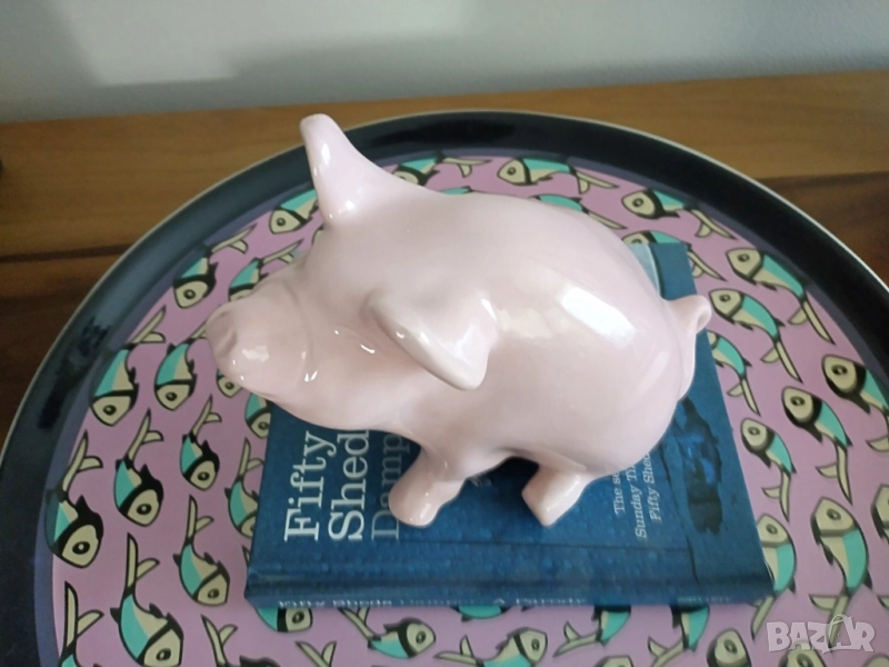 керамична статуетка на прасе от Англия , снимка 1