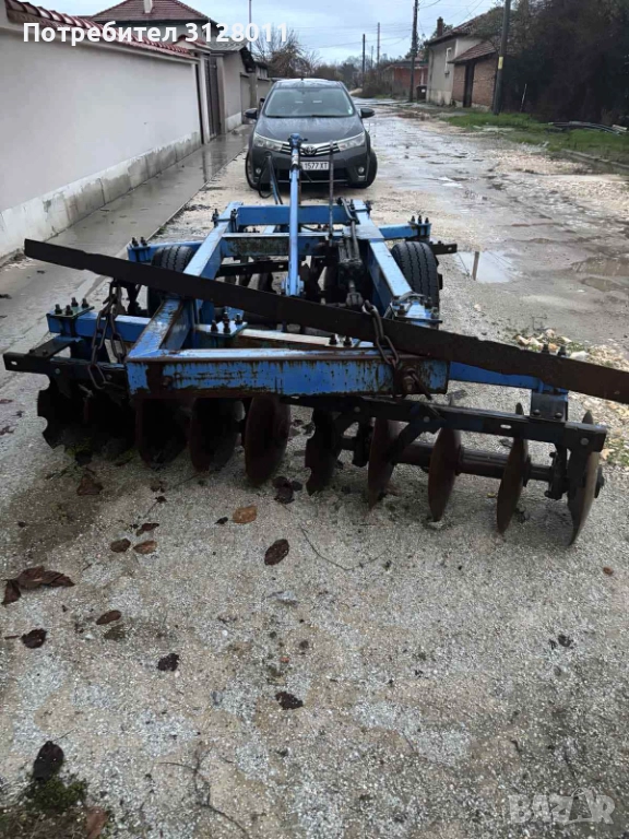 Прикачена дискова брана, снимка 1