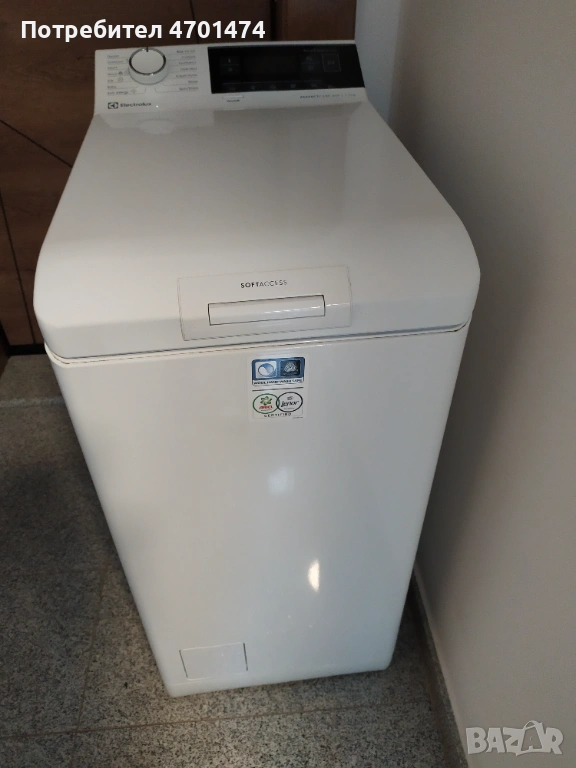 Използвана пералня "Електролукс" с горен капак, снимка 1
