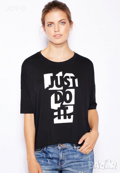 Nike just do it-дамска тениска М - Л размер , снимка 1