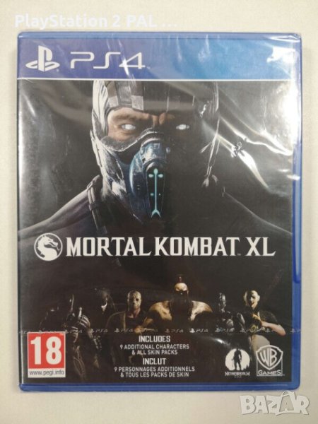 MORTAL KOMBAT XL PS4 EURO NEW (EN/FR/DE/ES/IT, снимка 1