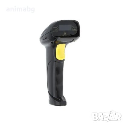 ANIMABG Лазерен скенер за баркод, YHD-8200, С кабел, USB, Черен, снимка 1