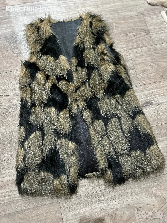 Дамски елек от висококачествен еко пух, снимка 1