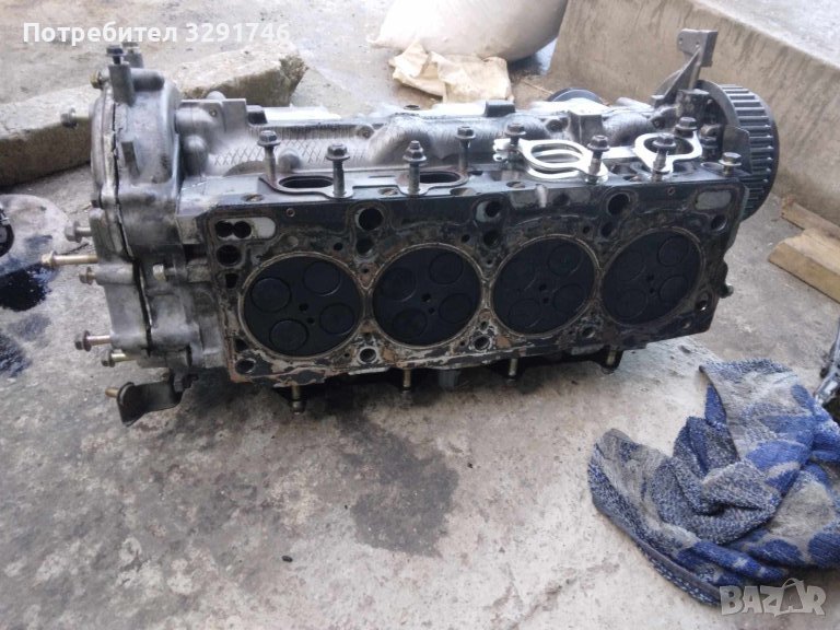 Цилиндрова глава оборудвана за Мазда 6 комби 2003г 2.0 дизел 121к.с  , снимка 1