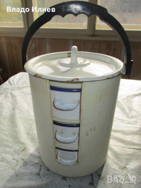 Съдове за пренасяне на храна сефертас от 3 части, снимка 1