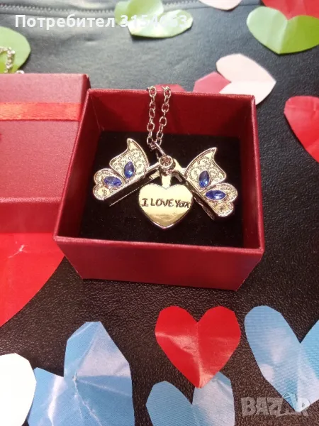 Колие с кристали , снимка 1