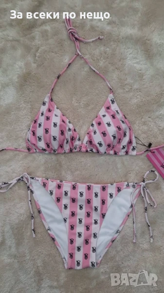 Victoria's Secret Дамски Розов Бански С 2 Части👙Дамски Бански С Две Части Код BS-22, снимка 1