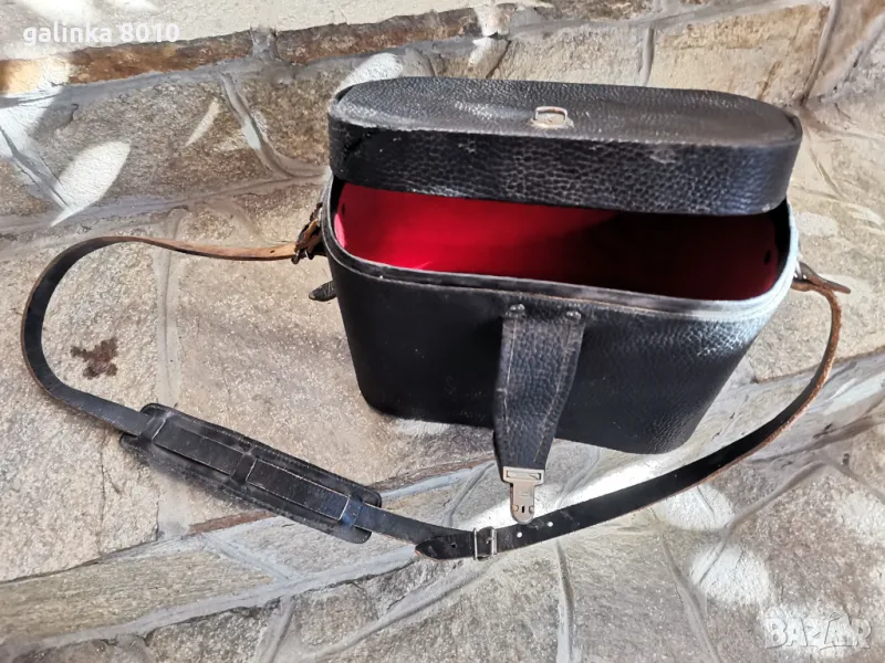 Голяма кожена фотографска чанта, снимка 1