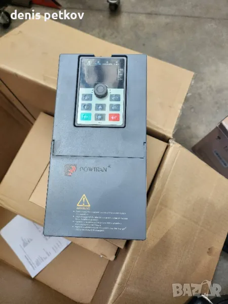 Честотен инвертор Powtran PI500-W 011G3 – за водни помпи, 11kW, IP65, снимка 1
