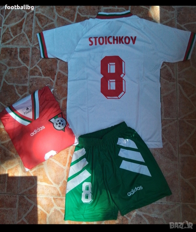 БЪЛГАРИЯ 🇧🇬🇧🇬детско юношески футболни екипи 🇧🇬🇧🇬 8 STOICHKOV, снимка 1