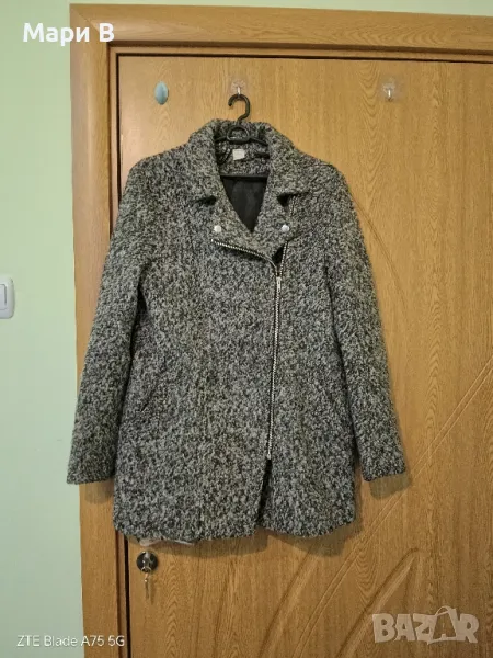 Вълнено палто H&M - размер М 40, снимка 1