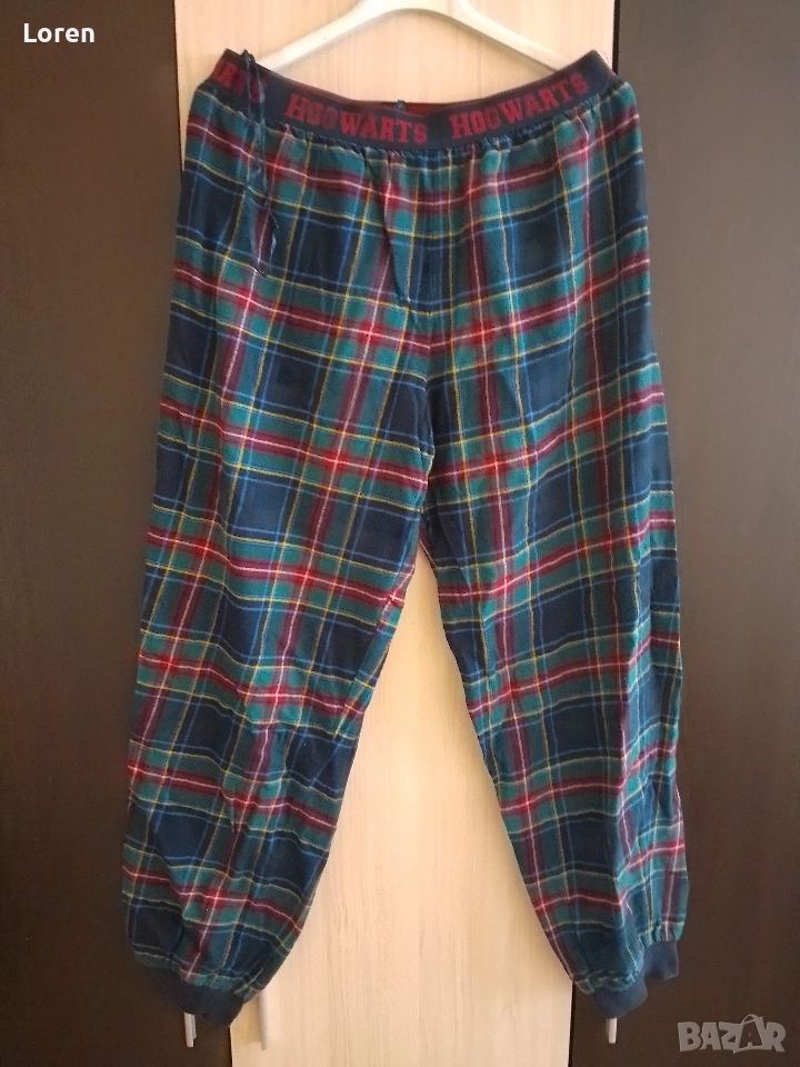 *М & S*Кариран панталон или пижама, снимка 1