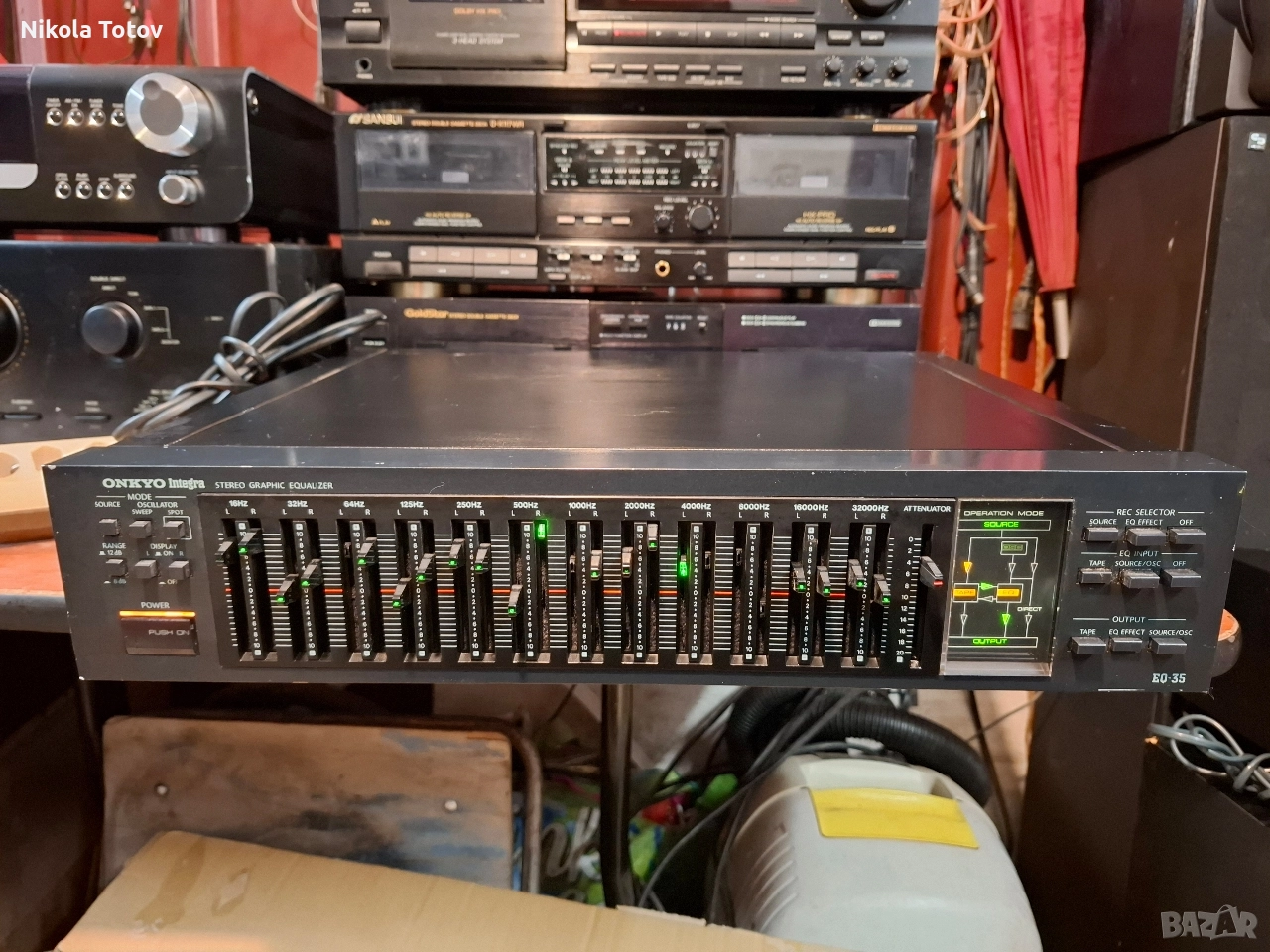 Продава се еквалайзер Onkyo EQ-35. , снимка 1