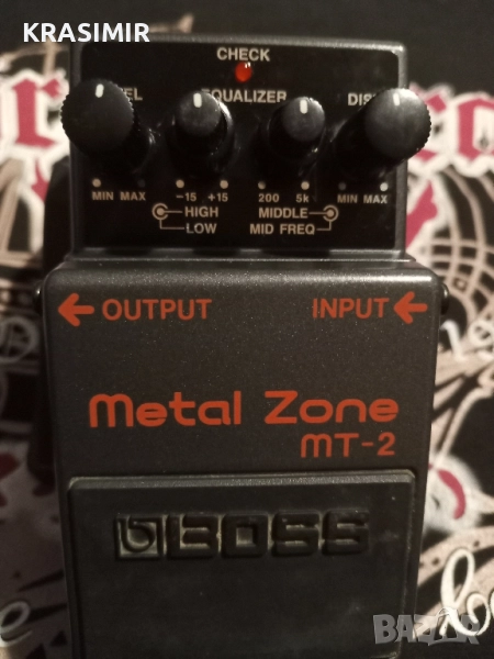 Чисто Нов ефект Metal Zone-MT-2 , снимка 1