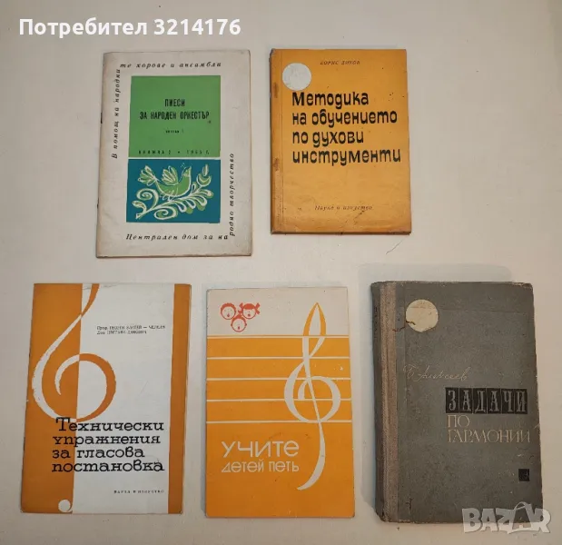 Методика на обучението по духови инструменти - Борис Диков, снимка 1