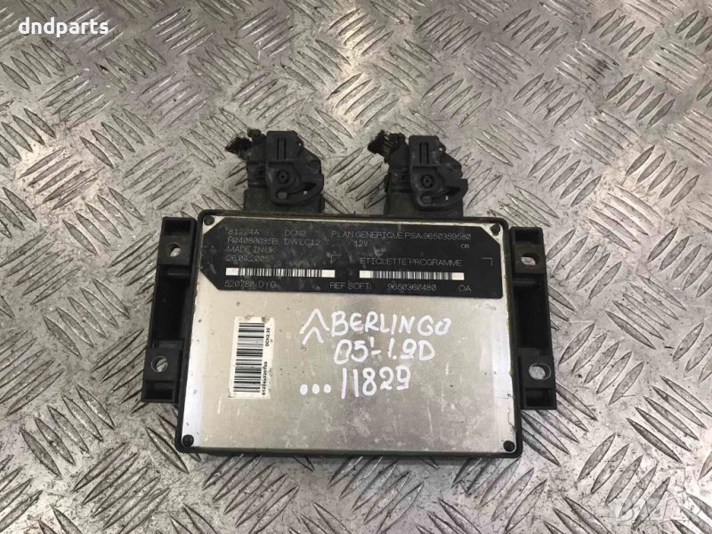 Компютър Citroen Berlingo 1.9D,2005г., снимка 1