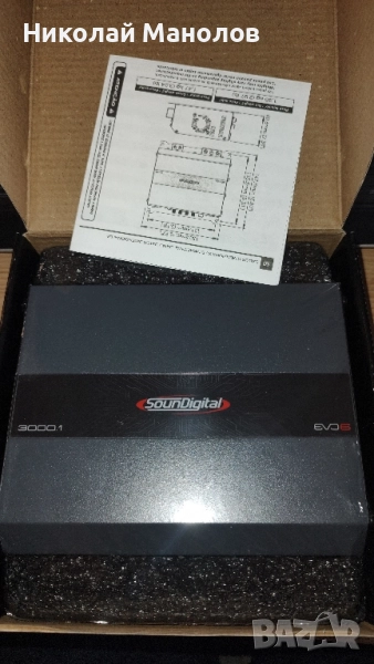 Усилвател за кола Soundigital 3000.1D evo6, снимка 1
