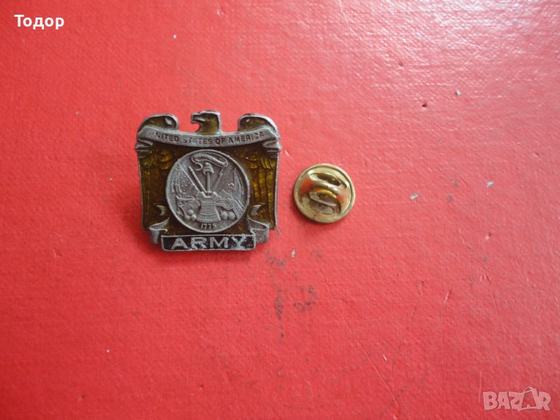 Американски знак значка емайл Amerikan Legion, снимка 1