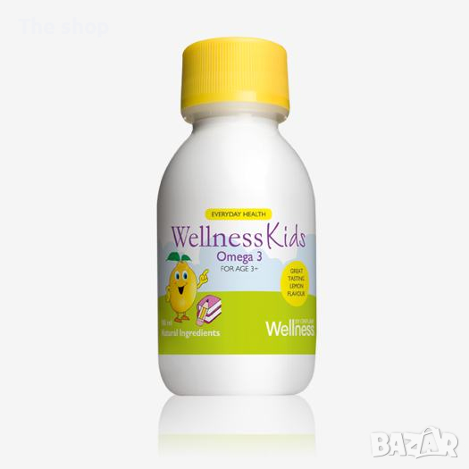Омега 3 за деца WellnessKids (012), снимка 1