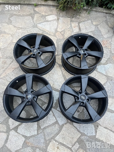 Джанти Audi Rotor 18ки, 5х112, 8J, et45, ц.о. 66.6мм, снимка 1