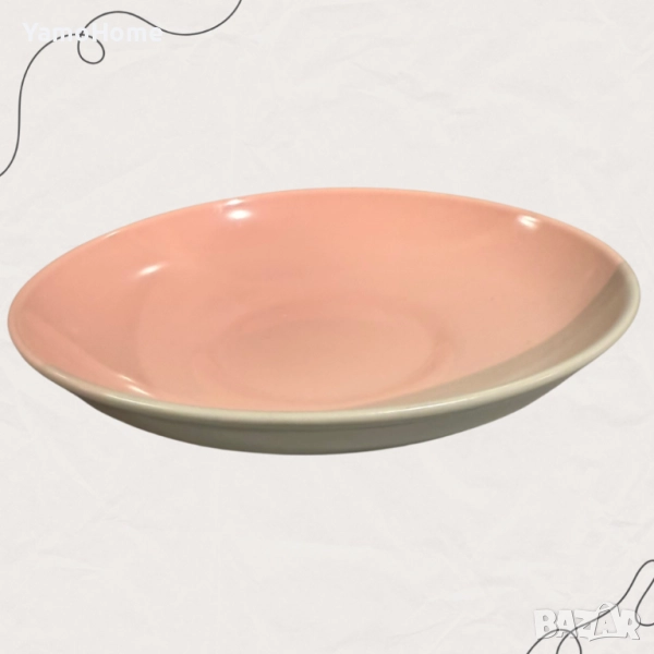 Купа за салата „Розов залез“ – 20 см, снимка 1