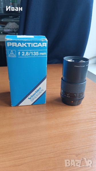 Продавам обектив Praktica F 2.8/135 mm, снимка 1