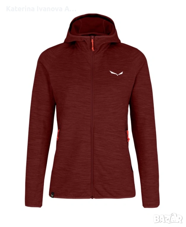 Salewa – Дамски топъл алпийски полар (вълнен микс) M / 38, снимка 1