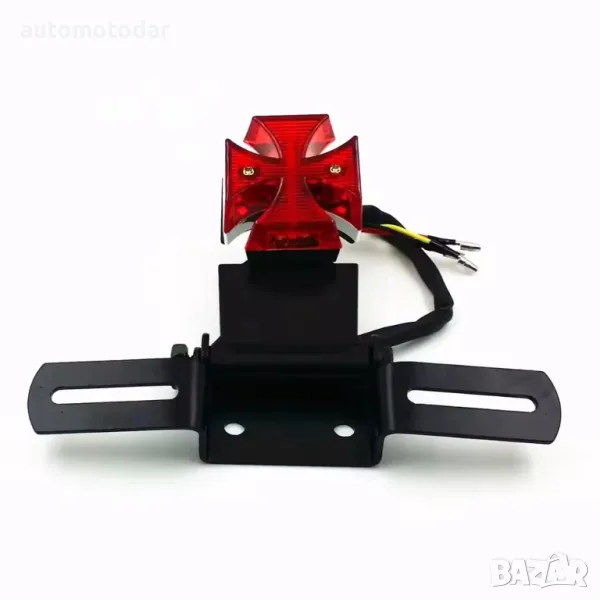 Стоп за мотоциклет със стойка за мигачи, снимка 1