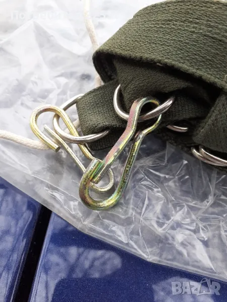 Колан -презрамки с 2 куки и сухарни торби брезент, снимка 1