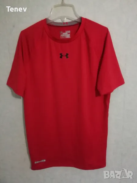 Under Armour HeatGear Compression нова оригинална мъжка тениска фланелка размер XL червена, снимка 1