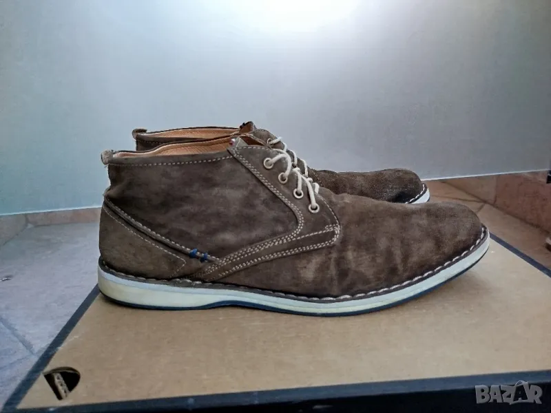 EU 45 Pat Calvin Мъжки Обувки / Велур , снимка 1