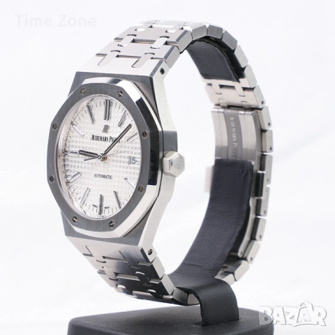 Audemars Piguet Royal Oak 41mm Steel White Dial Automatic Различни Варианти, снимка 8 - Мъжки - 48183763
