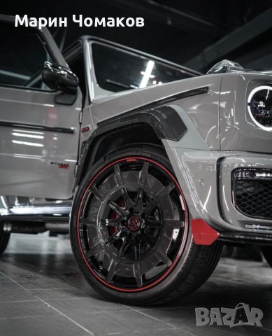 Ковани джанти 23 цола Rocket карбон Mercedes G-class W464 W463, снимка 9 - Гуми и джанти - 42992594
