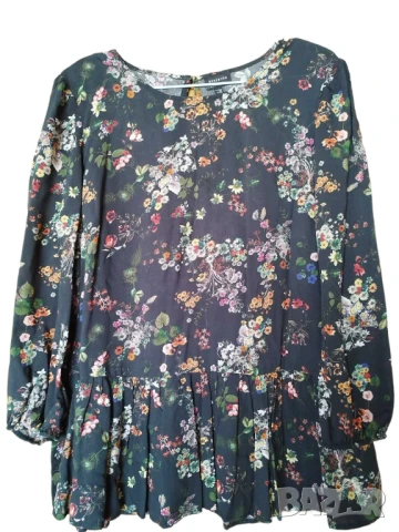 Дамска туника с флорална апликация Reserved, 100% вискоза, 38