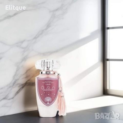 Красив арабски парфюм Lattafa Mohra Silky Rose Eau de Parfum for Women