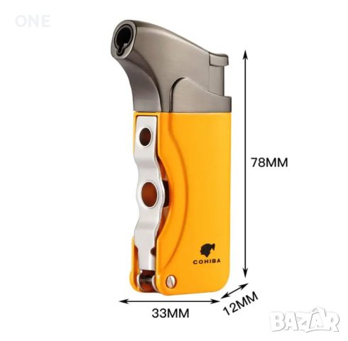 Запалка Cohiba кохиба с пънчер за пури, снимка 6 - Запалки - 42956121