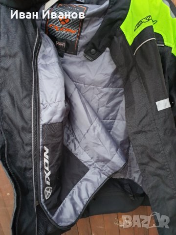 Водоустойчиво  Мотоциклетно яке Ixon 4 Seasons Technical Fjord размер ХЛ, снимка 8 - Якета - 38924341