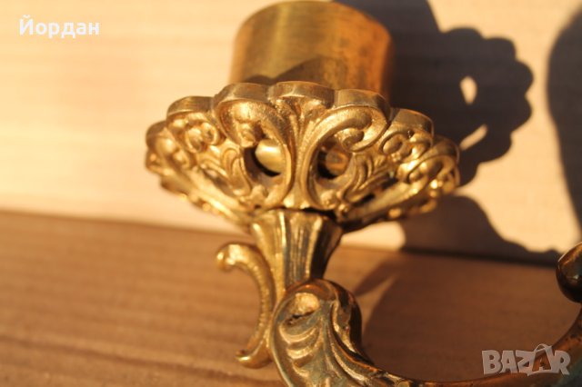 Стар аплик за стена , снимка 11 - Антикварни и старинни предмети - 43490630