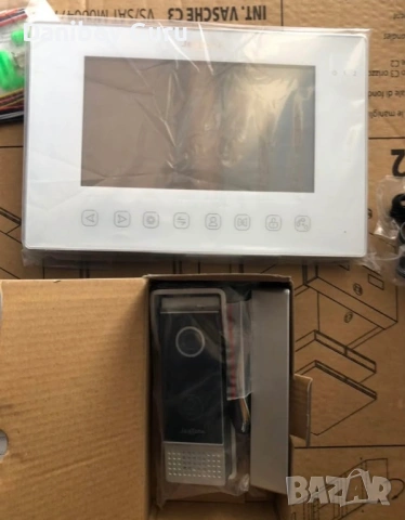 Smart видео домофон система, звънец с камера и 2 монитора, снимка 5 - Други - 53202530