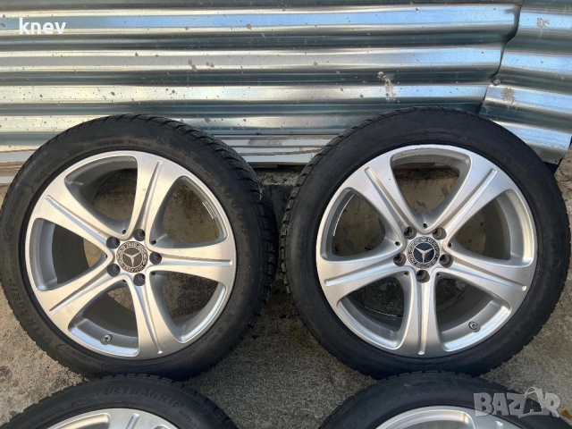 Джанти с гуми Мерцедес е класа 213 18 цола, снимка 2 - Гуми и джанти - 49030154