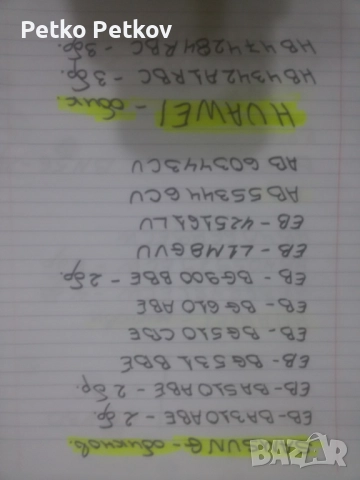 батерии за различни модели смартфони, снимка 8 - Оригинални батерии - 52655375