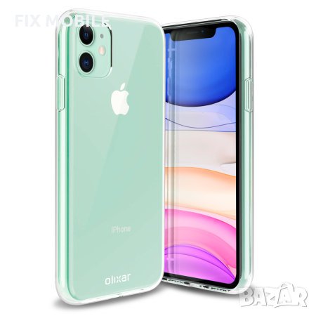 Apple iPhone 11 прозрачен силиконов кейс/гръб, снимка 2 - Калъфи, кейсове - 32838745