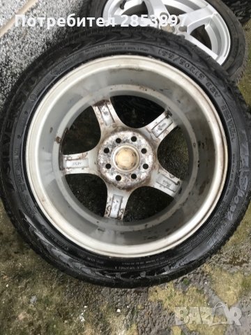 Алуминиеви джанти с гуми Silverstone 195/50/R15, снимка 6 - Гуми и джанти - 33142863